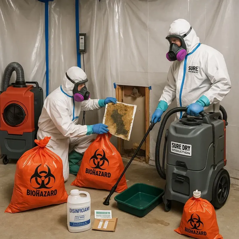 Contaminated Water Handling Protocols process in Leeds, ME