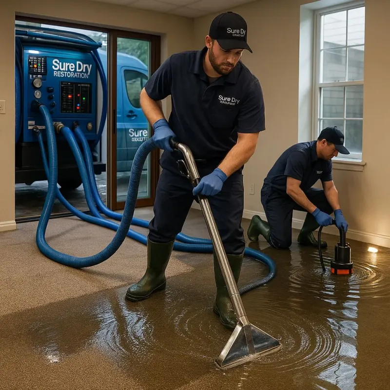 Water Extraction and Removal process in Leeds, ME